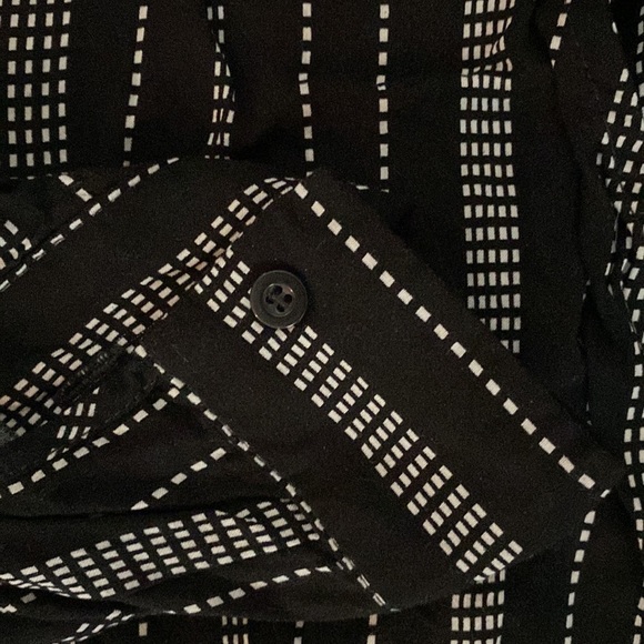 Black and white blouse. Size small from girl krazy. - Picture 3 of 7